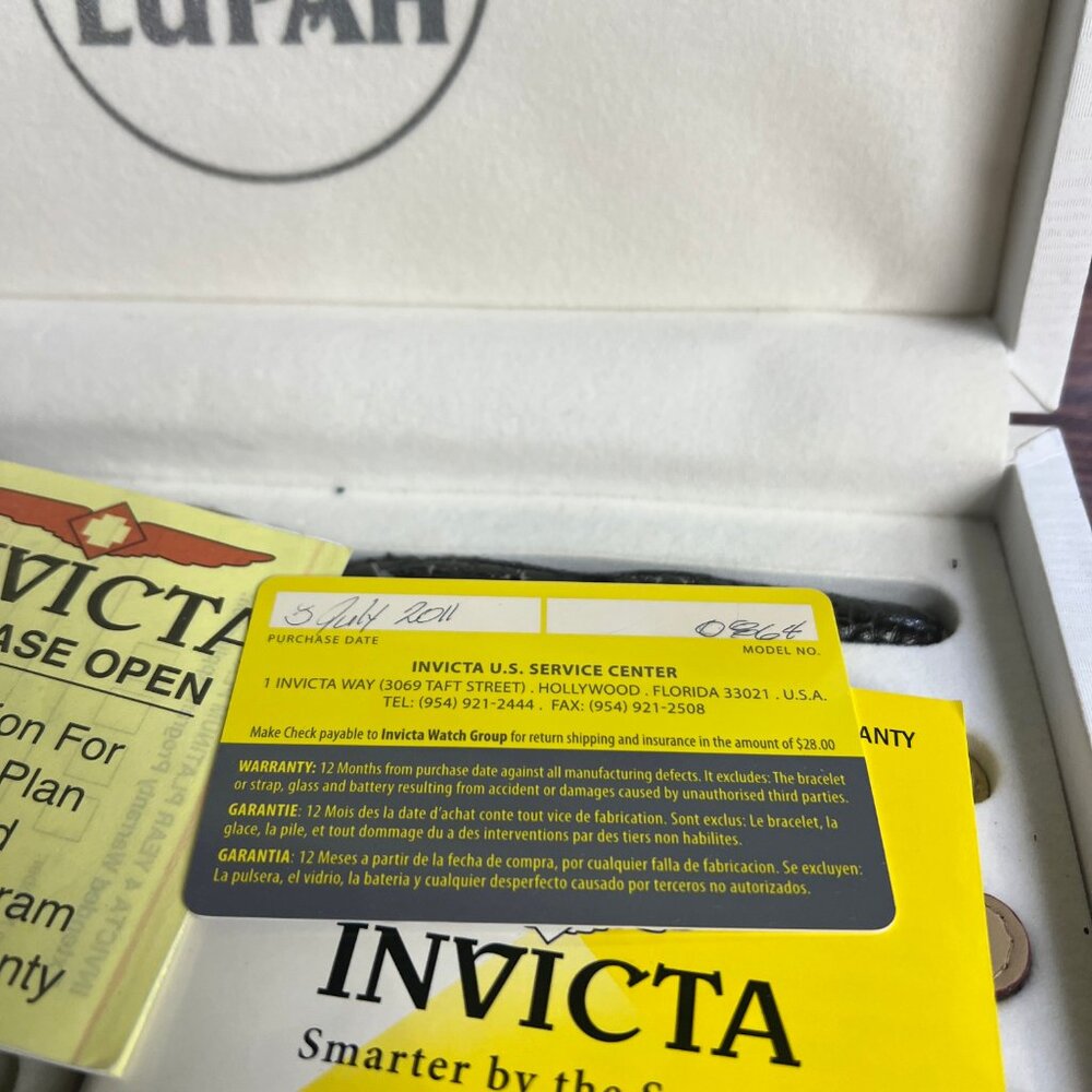 Invicta Watch Set With Interchangeable Bands Mode… - image 2